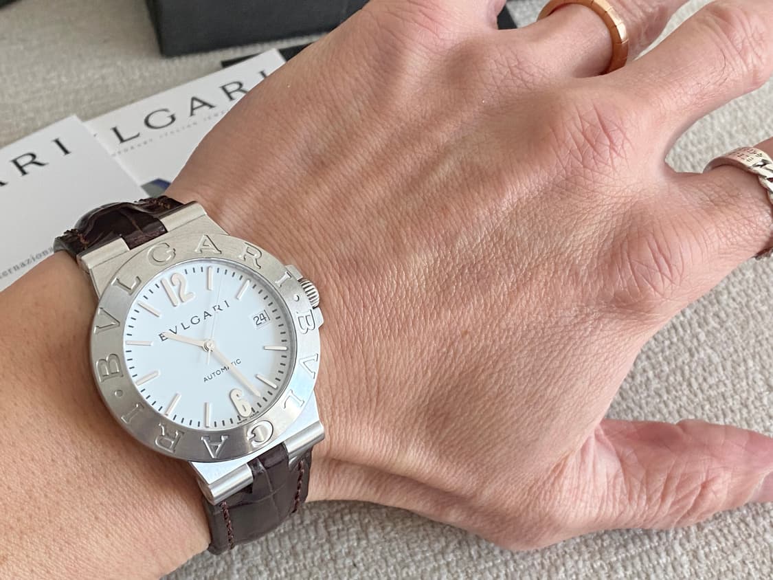 불가리 LCV38S 남성용 38mm 오토메틱 상품이미지3