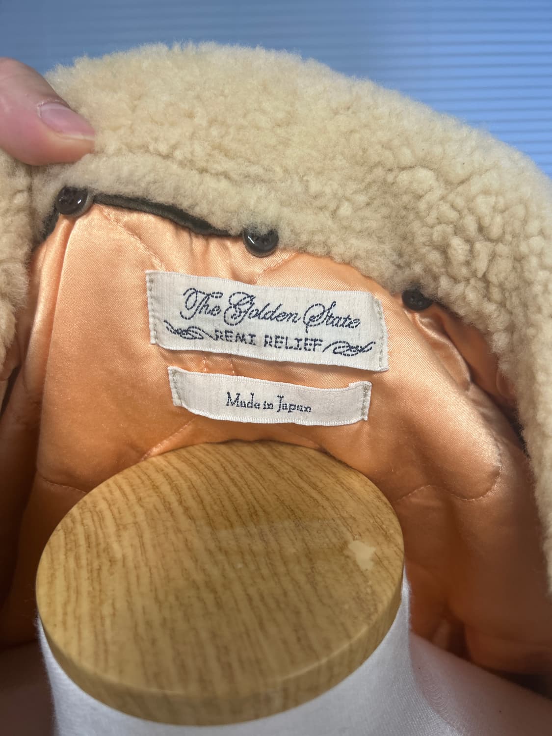 REMI RELIEF 퀼티드  라이닝  사이드 비즈포인트 셔츠 상품이미지6