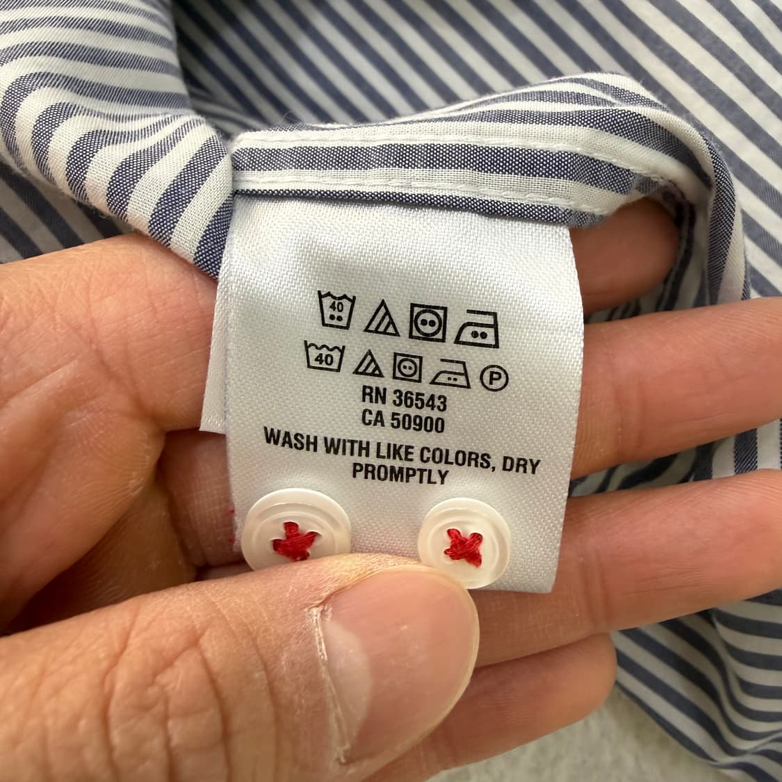 L 타미힐피거 스트라이프 셔츠 0323T 상품이미지4