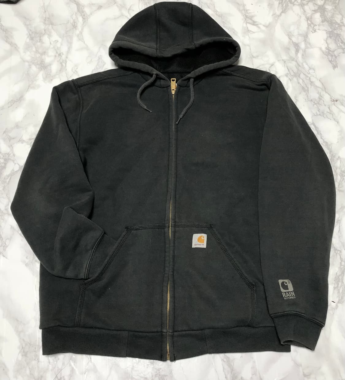 칼하트 써멀 후드 집업 자켓 상태굿 애쉬그레이 상품이미지1