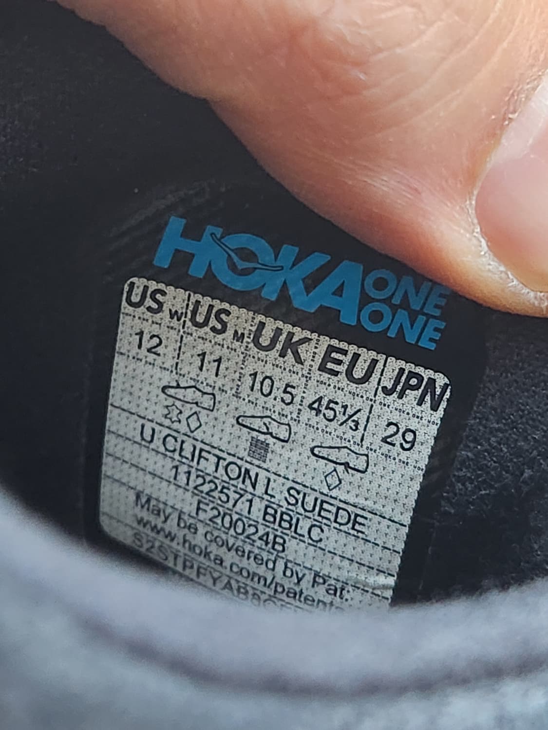 호카 U 클리프톤 L 스웨이드 (290) 상품이미지7