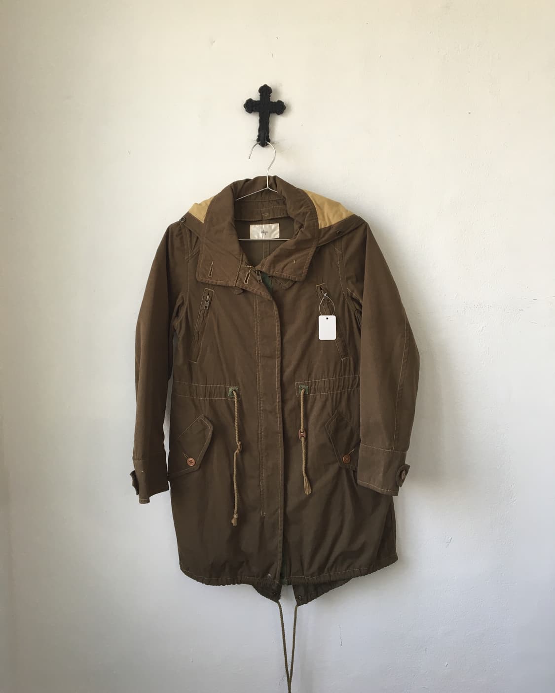 High neck hood jacket 상품이미지2