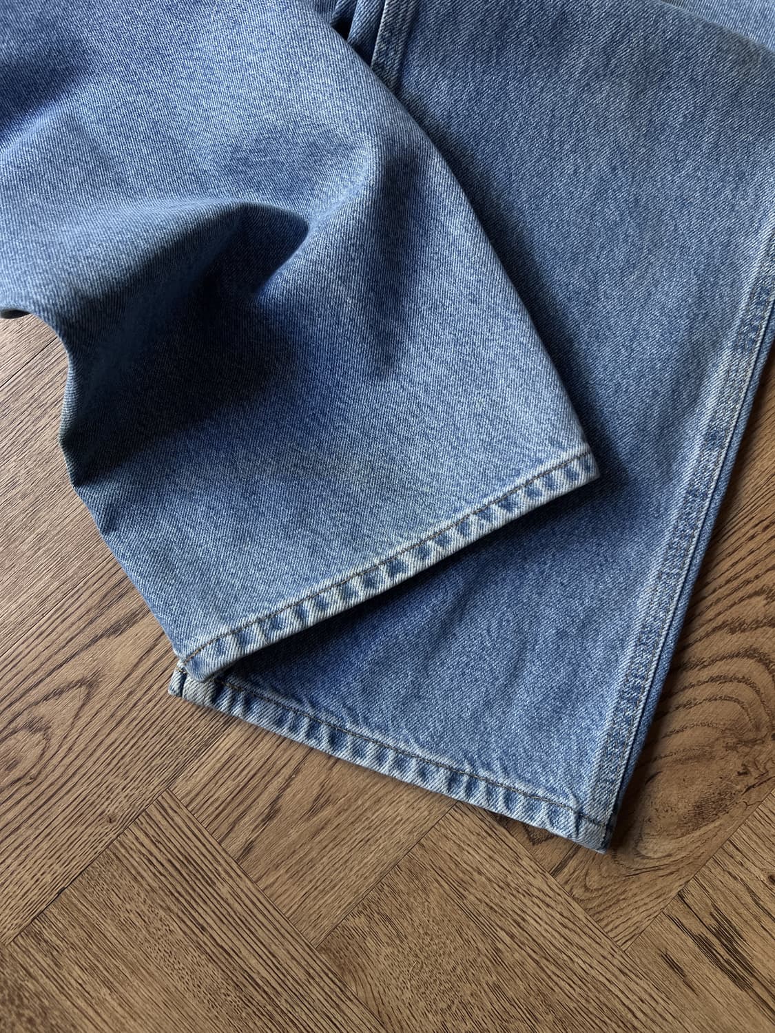 [32]칼하트 USA 더티워싱 싱글니 카펜터 워크 데님 팬츠 상품이미지7