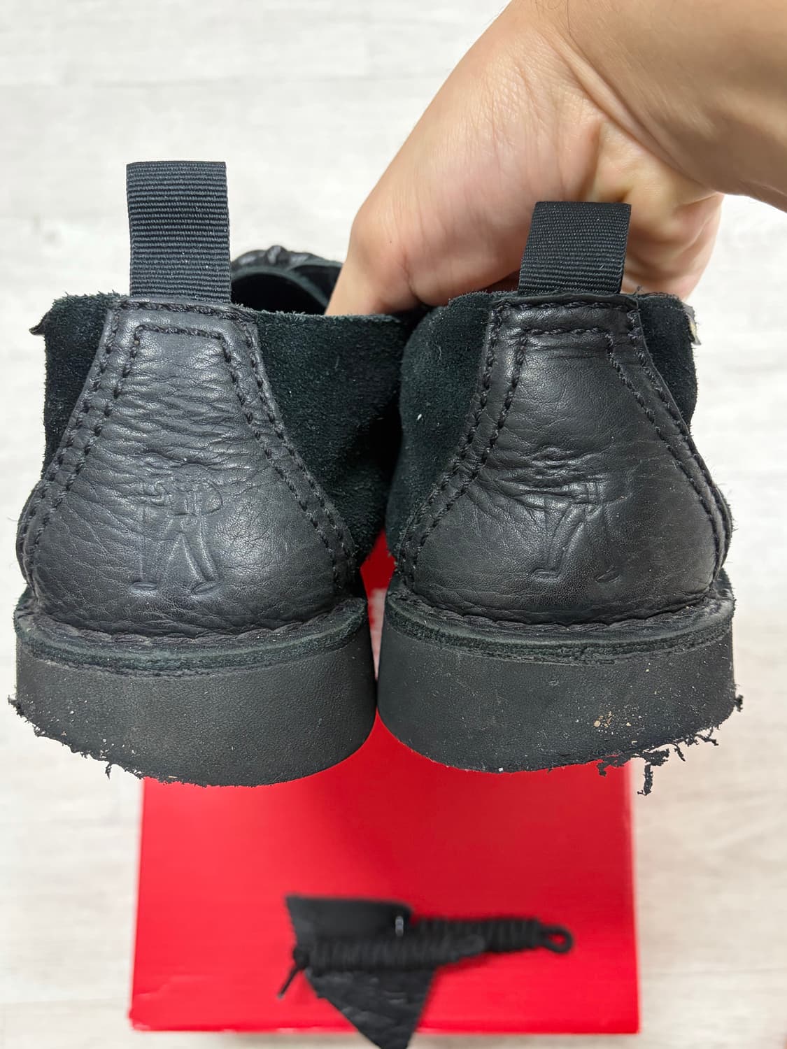 10.5UK) 클락스 데저트트랙 고어택스 블랙 스웨이드 상품이미지3