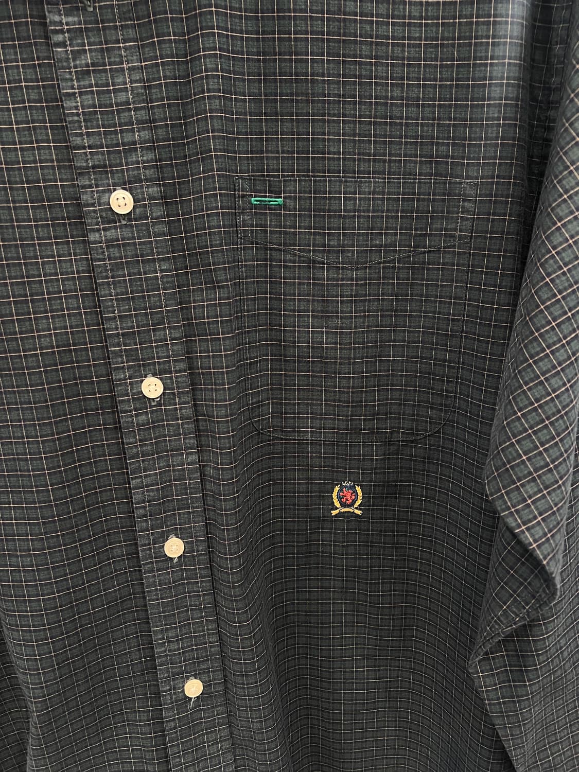 00s Tommy Hilfiger 타미힐피거 체크 셔츠 상품이미지8