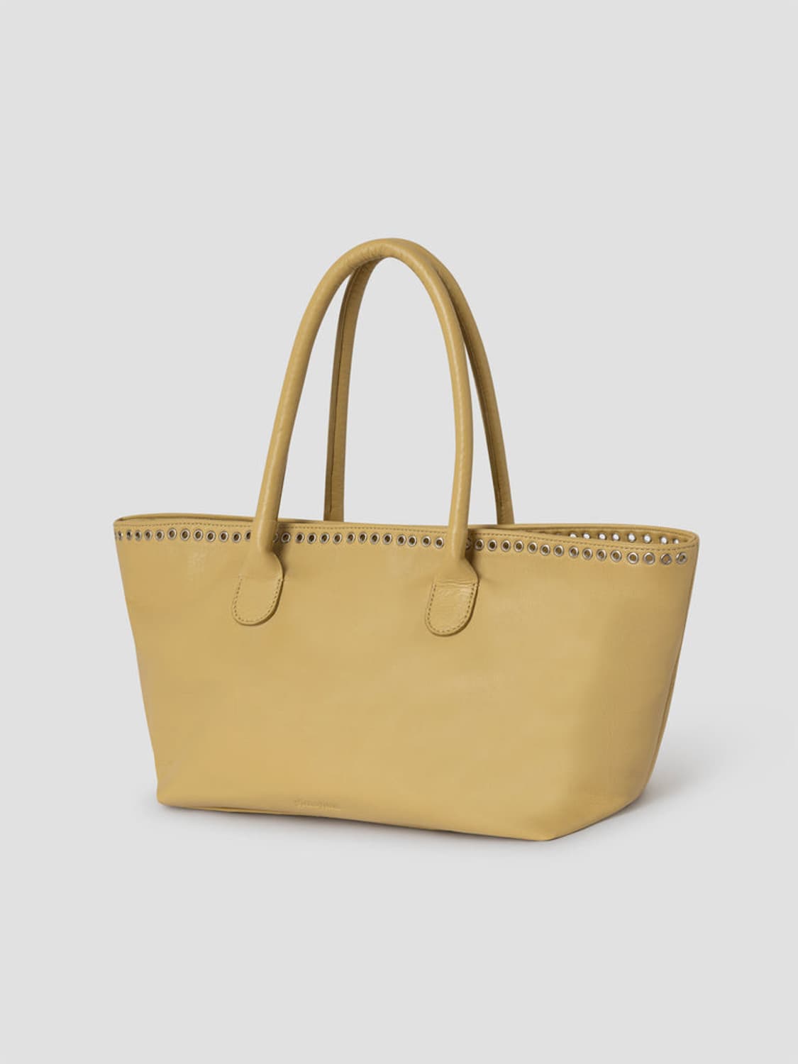 기마구아스 Capazo 아일렛 토트백/버터 상품이미지1