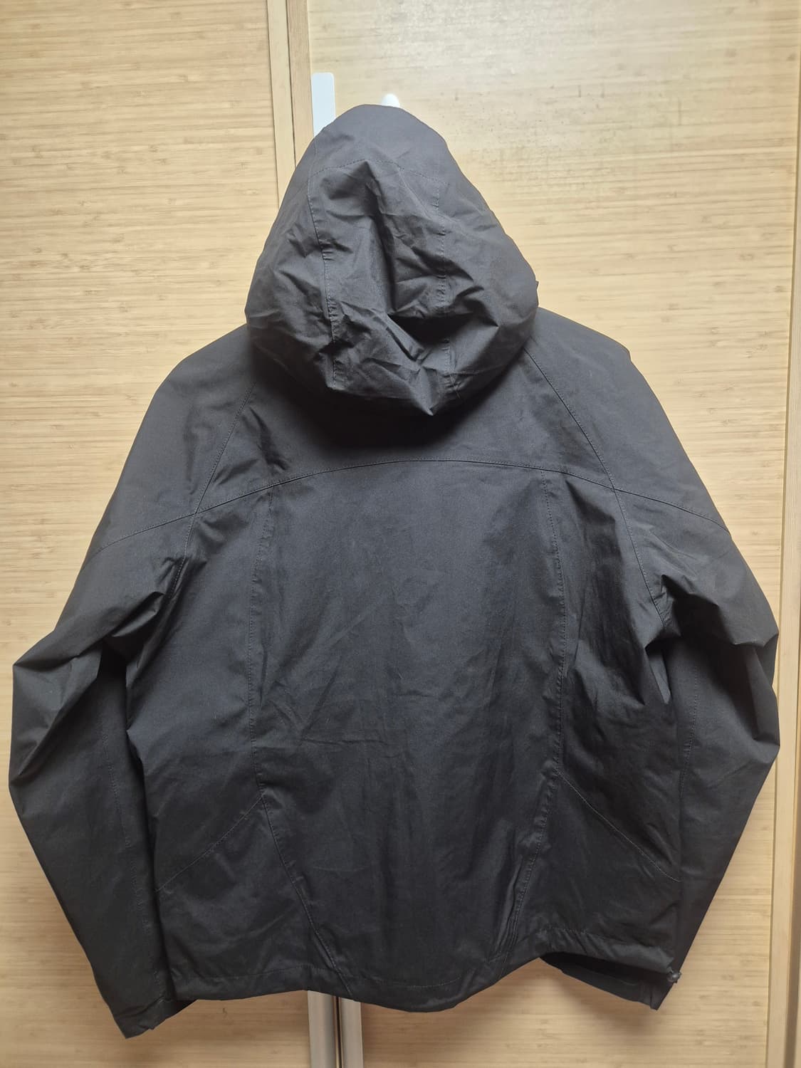 산산기어 윈드블록 자켓 블랙 1 상품이미지2