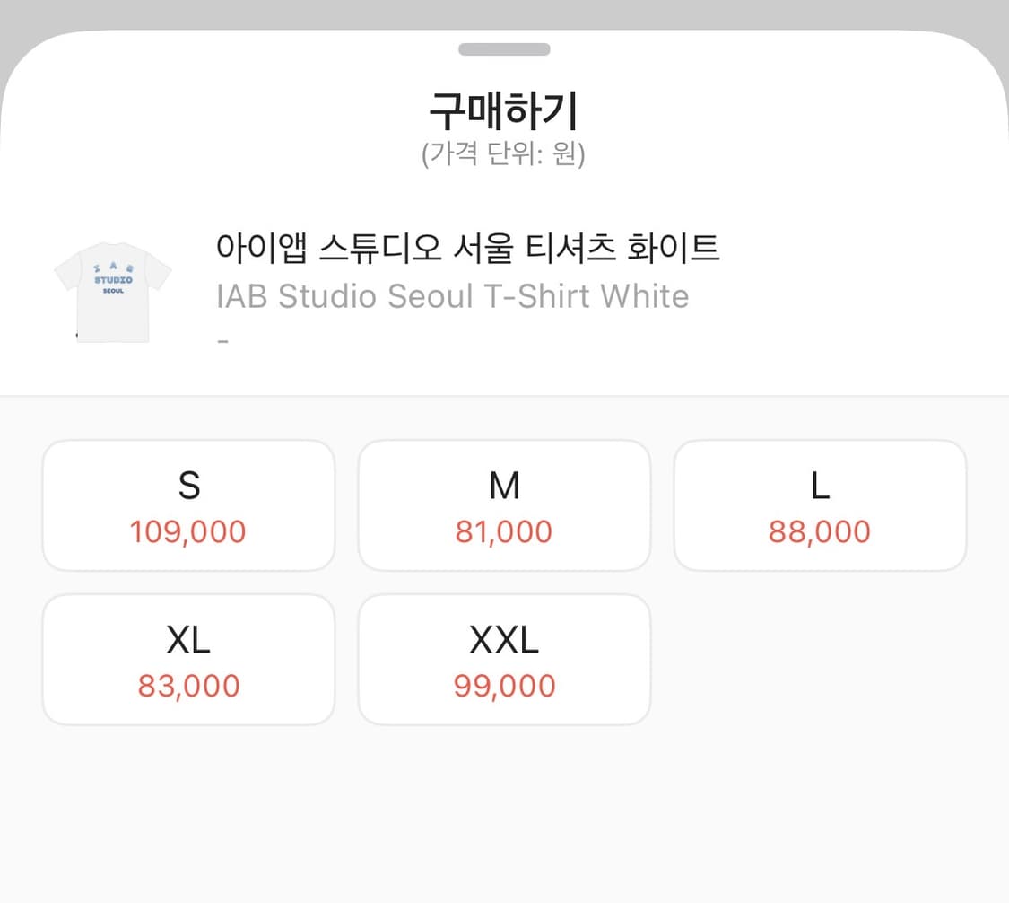 아이앱 스튜디오 서울 컬렉션 화이트 L 상품이미지4