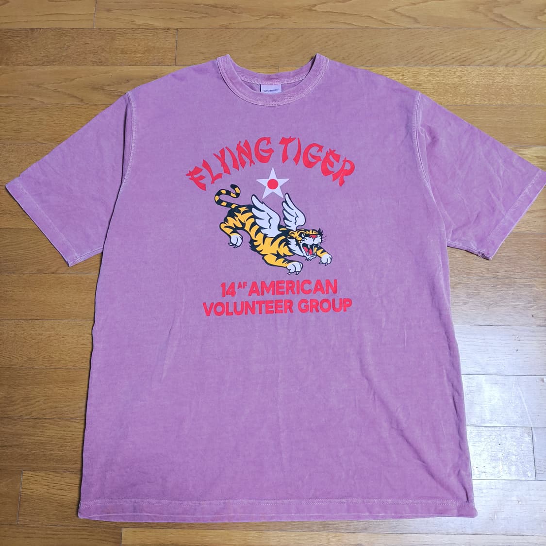 [M] 아웃스탠딩 Flying Tiger 밀리터리 티셔츠 상품이미지2