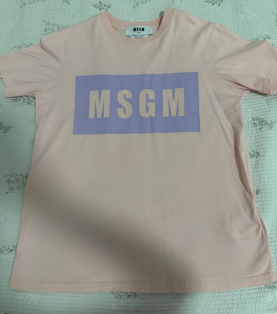 Msgm 박스 반팔 여자 Xs 사이즈 상품이미지1