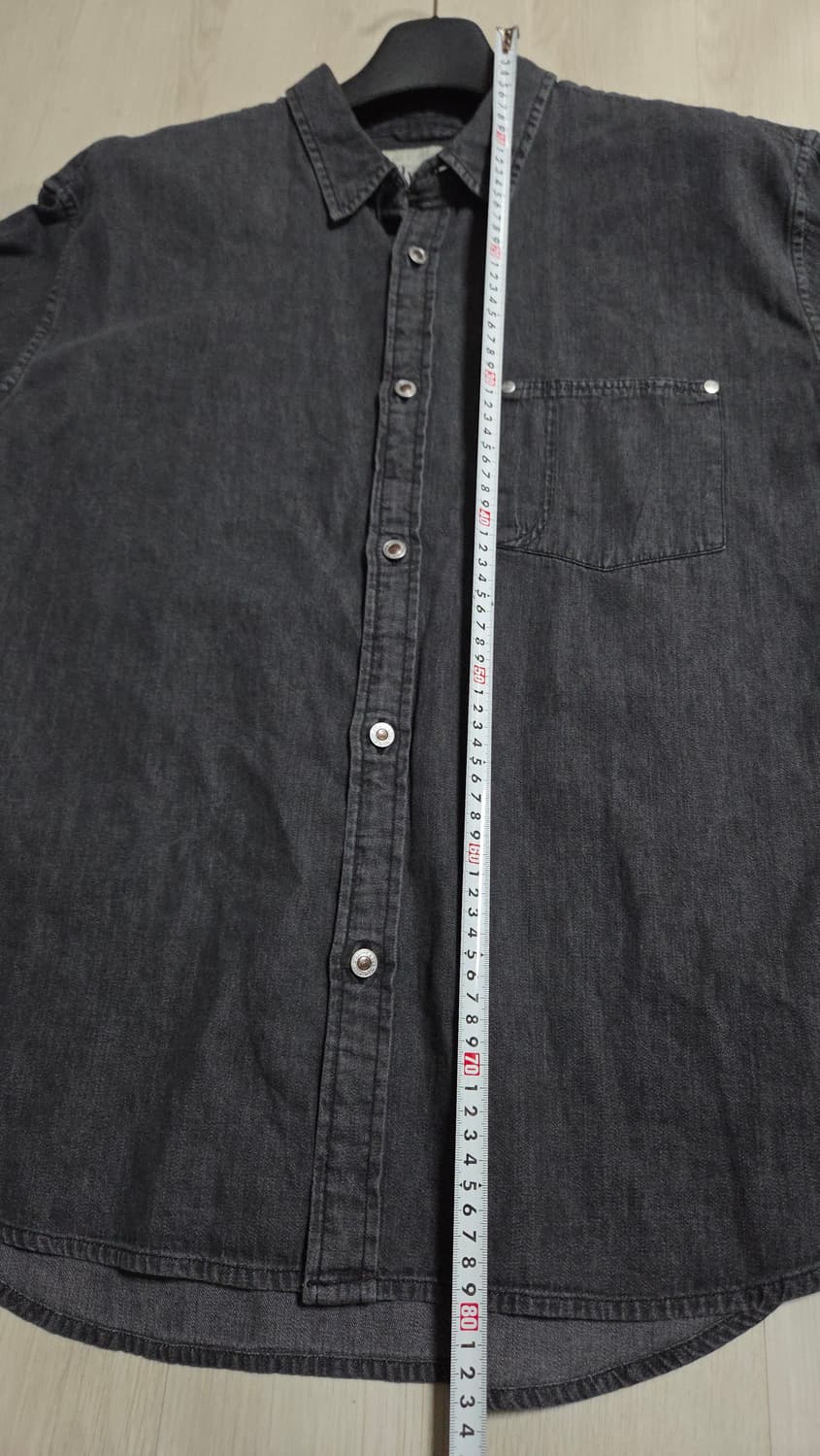 (착샷) 리바이스 실버탭 흑청 데님 오버핏 상품이미지6