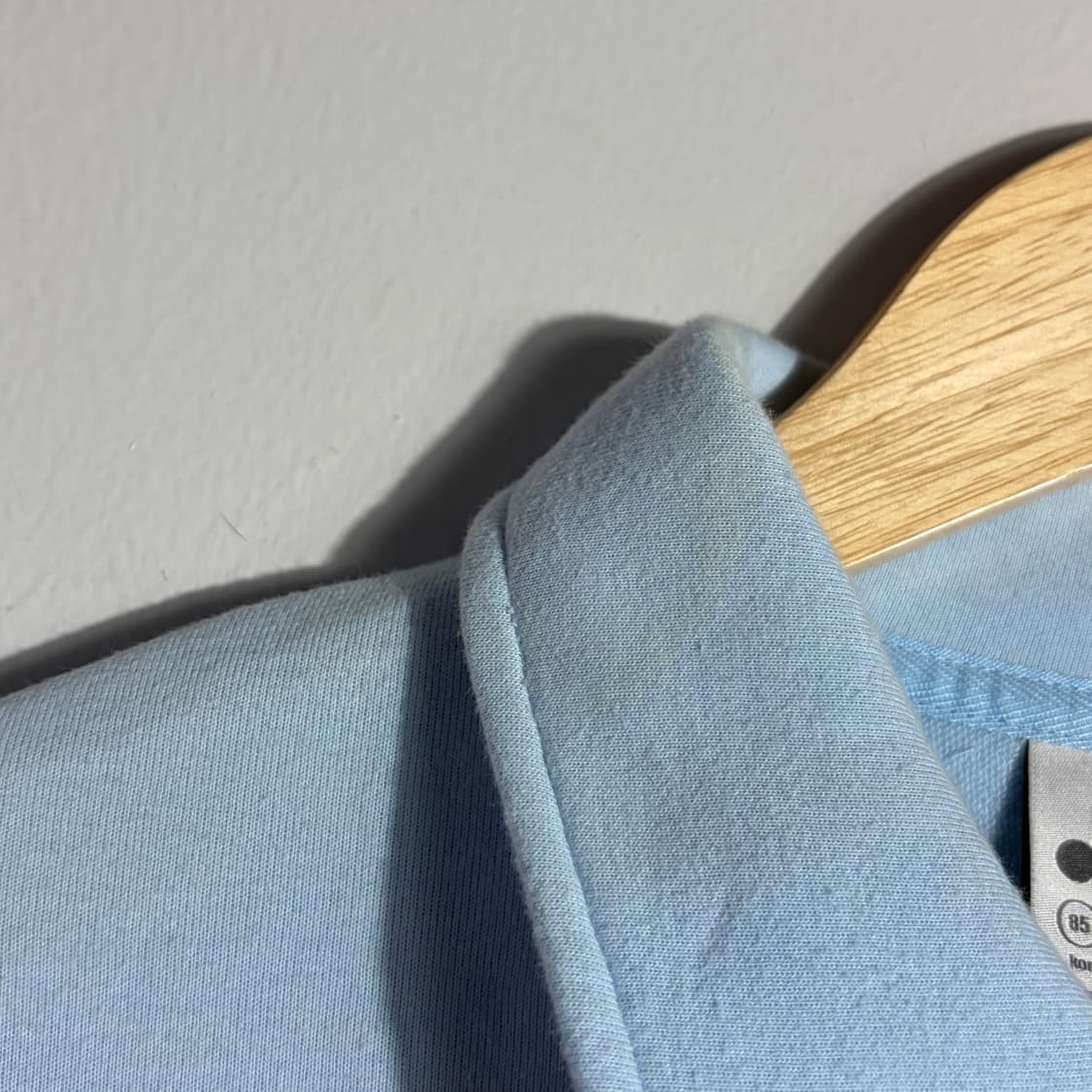 디아도라 스카이블루 카라 맨투맨 (무료배송) 상품이미지3