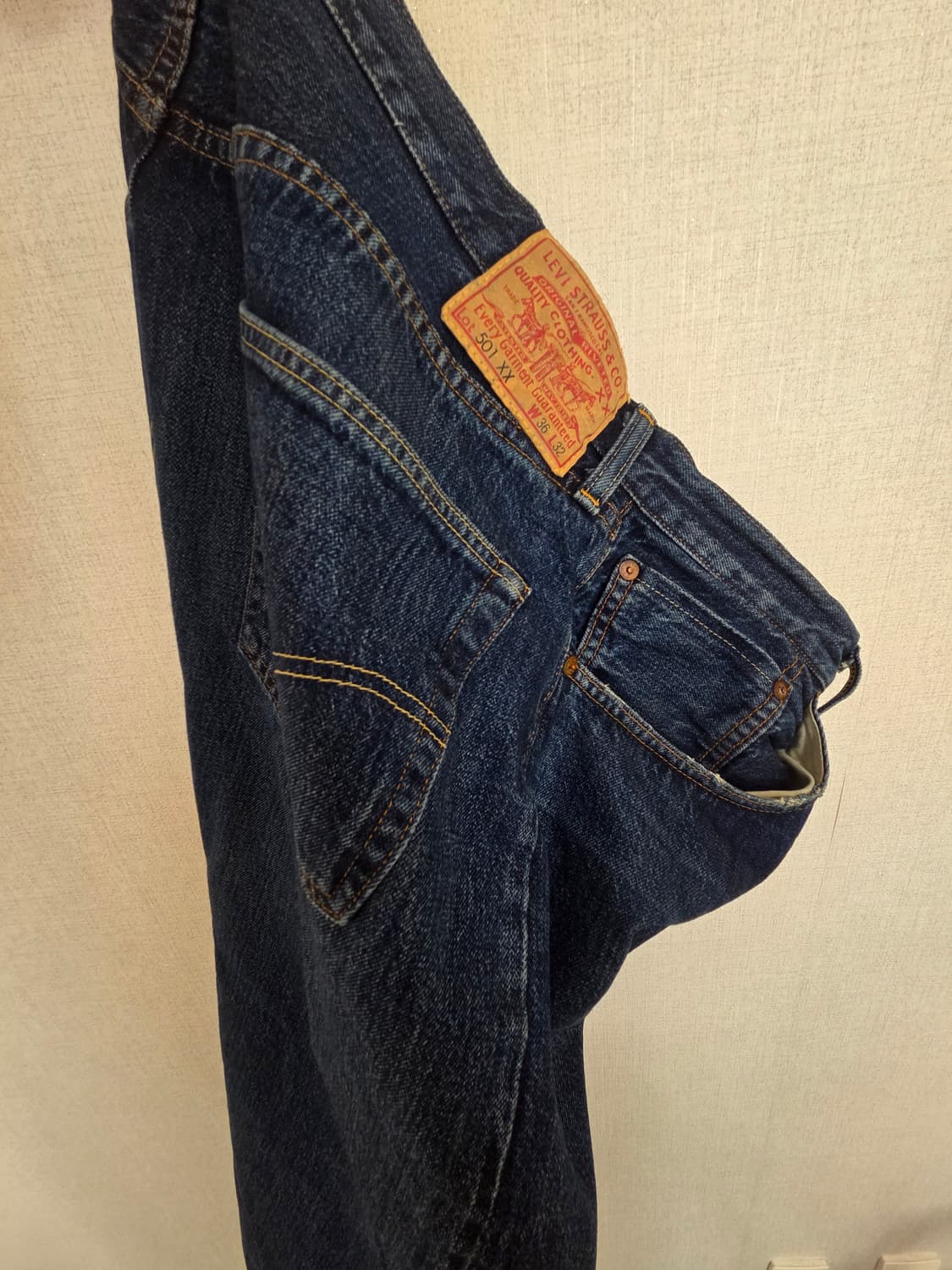 (기장수선,사진참조)LVC 블랙잭 중청 36사이즈 판매 상품이미지3