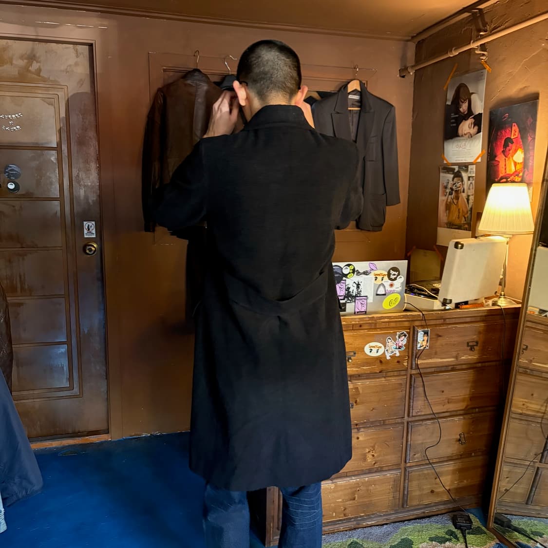 MADE IN JAPAN WOOL ANGORA LONG COAT 상품이미지4