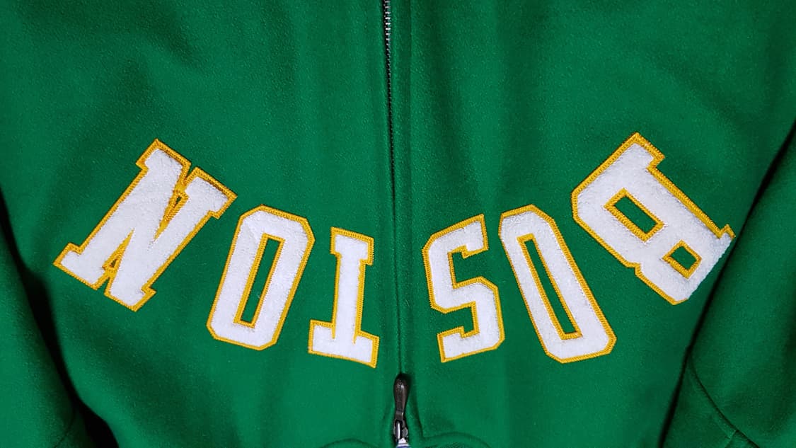 미첼앤네스 보스턴 셀틱스 바시티 자켓 상품이미지7