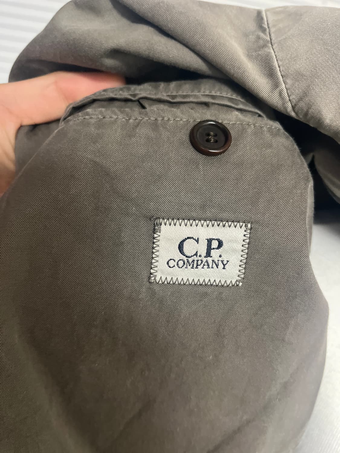 CP COMPANY 올리브그레이 코튼 수트 48 상품이미지6