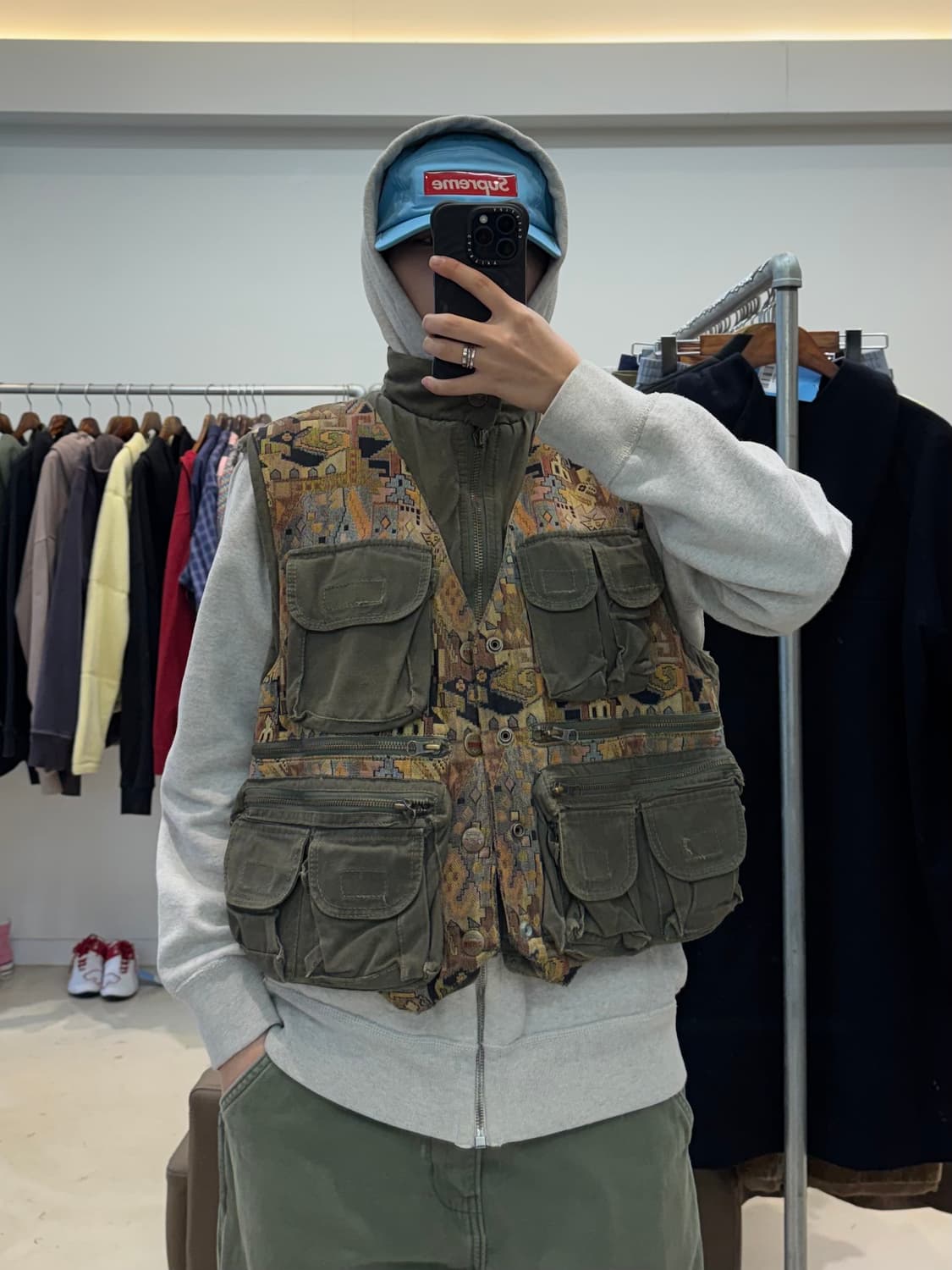 80s~90s 나이젤 카본 멀티포켓 태피스트리 베스트 상품이미지8