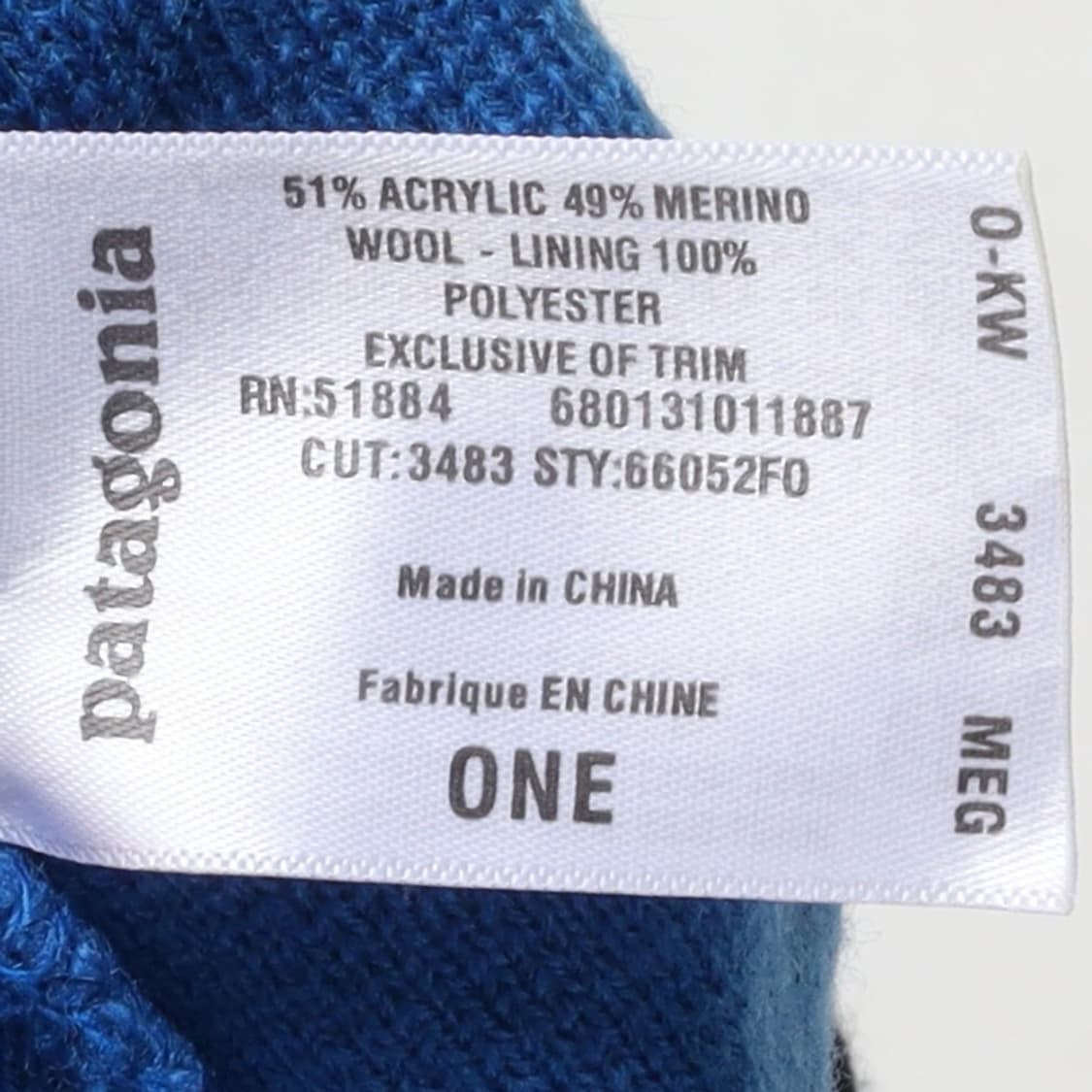 파타고니아 Patagonia Logo Wool Beanie   상품이미지4