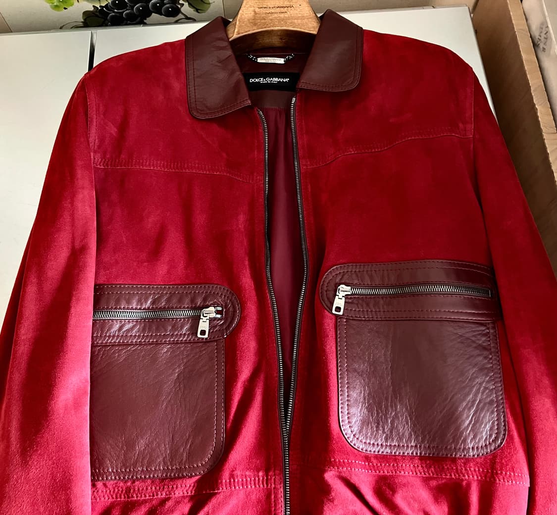 돌체앤가바나 가죽 자켓 상품이미지7