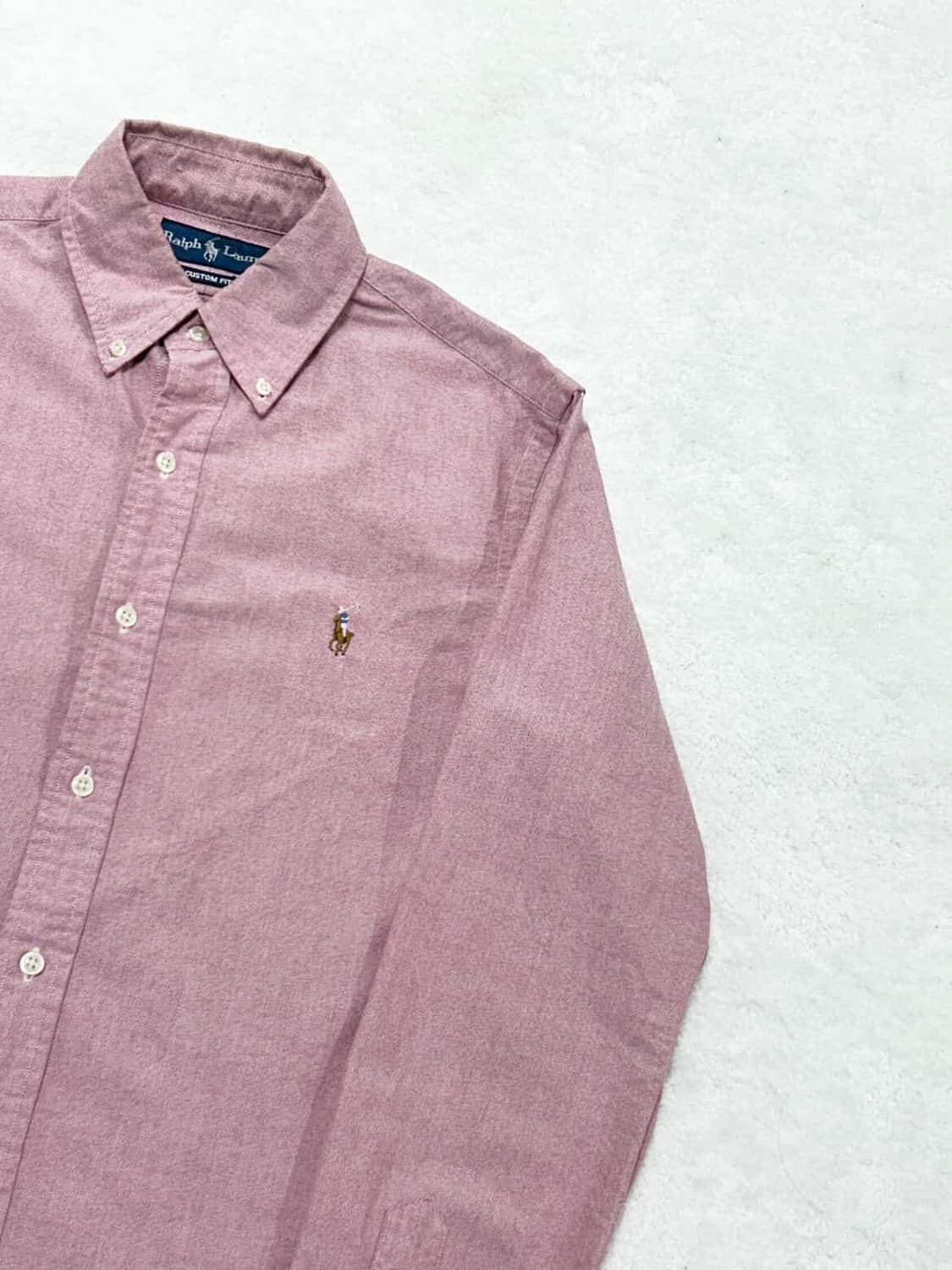 폴로 멀티포니 핑크셔츠 상품이미지5