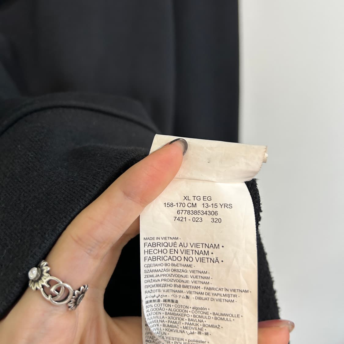 나이키 조던 기모 후드 집업 165 상품이미지3