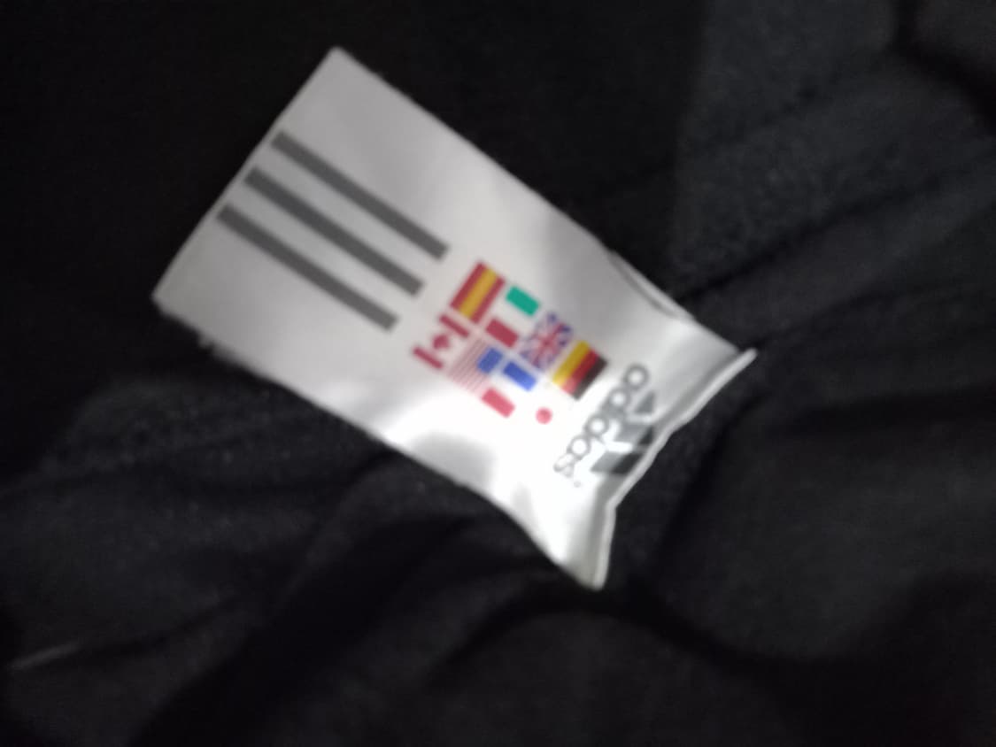 아디다스 희귀 벨벳 블랙 검골 트랙탑 저지 져지집업 100/L 상품이미지5