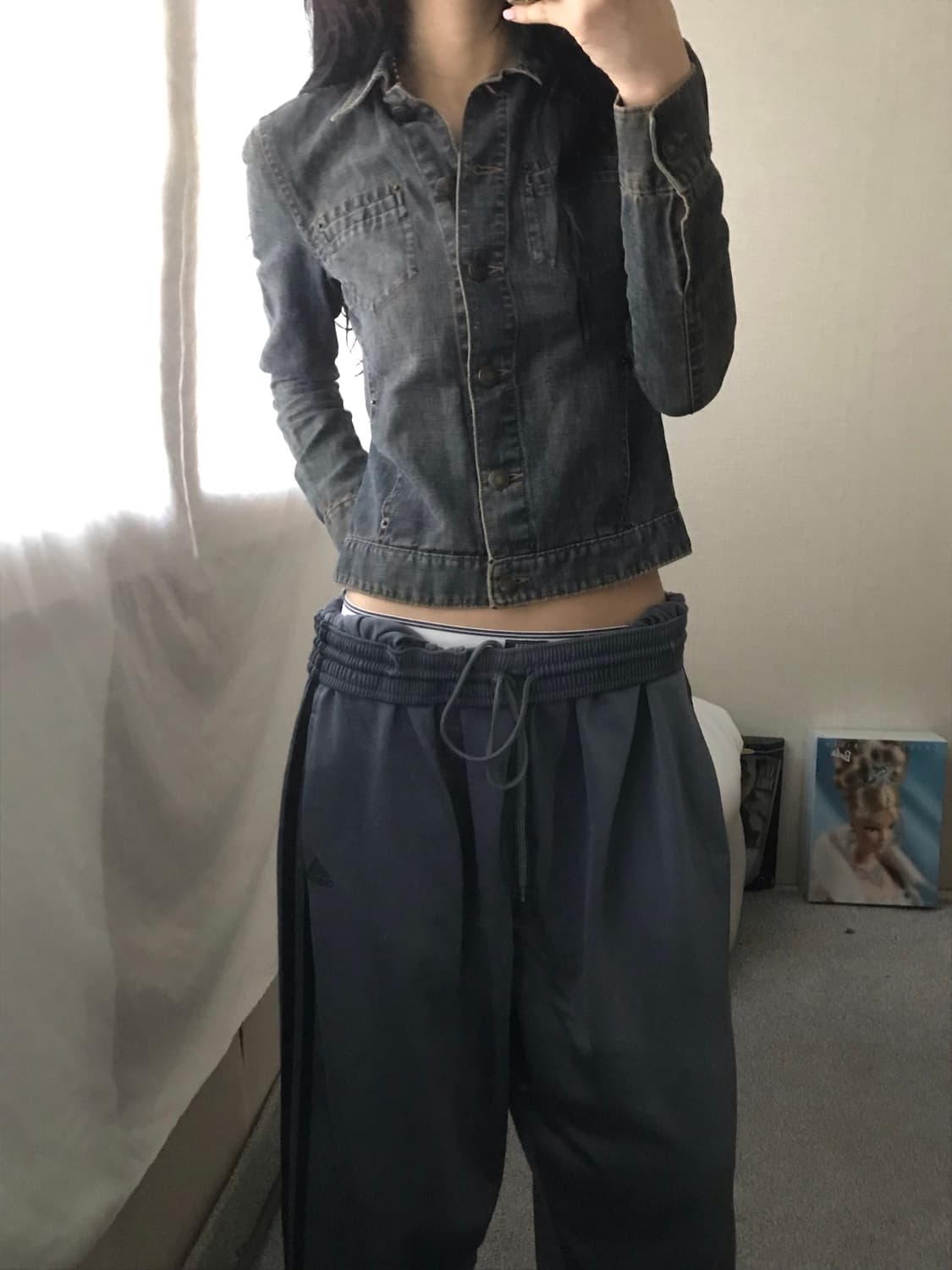 아르마니 슬림핏 데님자켓 상품이미지2