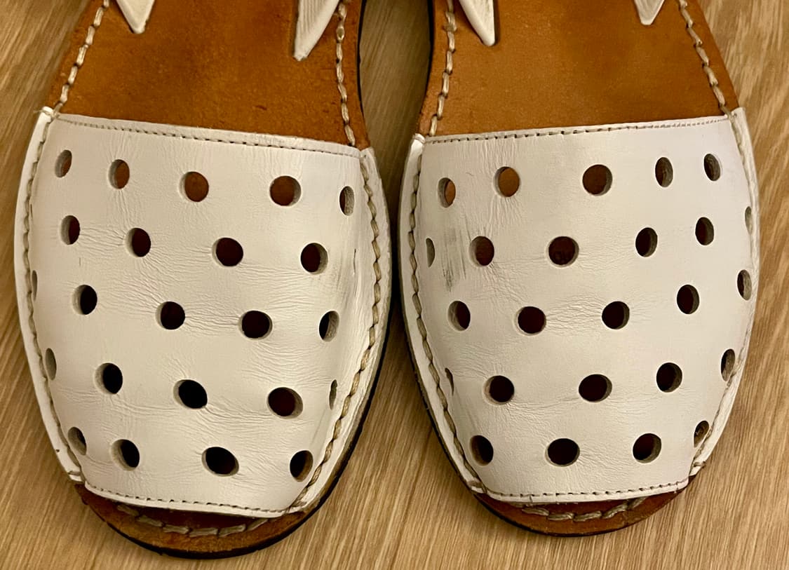 루다베츠 Riudavets 메노르카 아바르카 샌들 화이트/37사이즈 상품이미지2