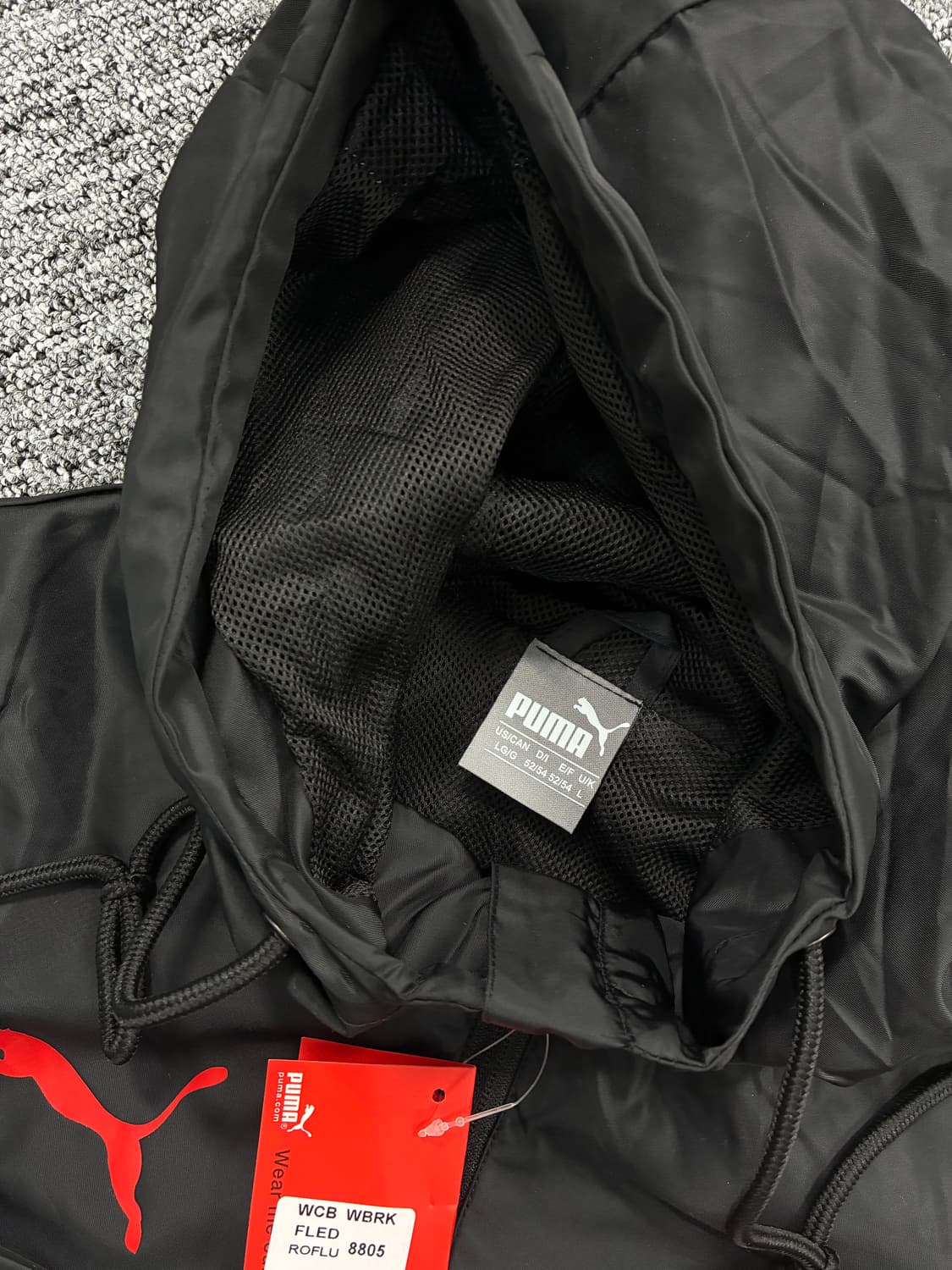 푸마 맨체스터 시티 우븐 바람막이 L (새제품) 상품이미지5