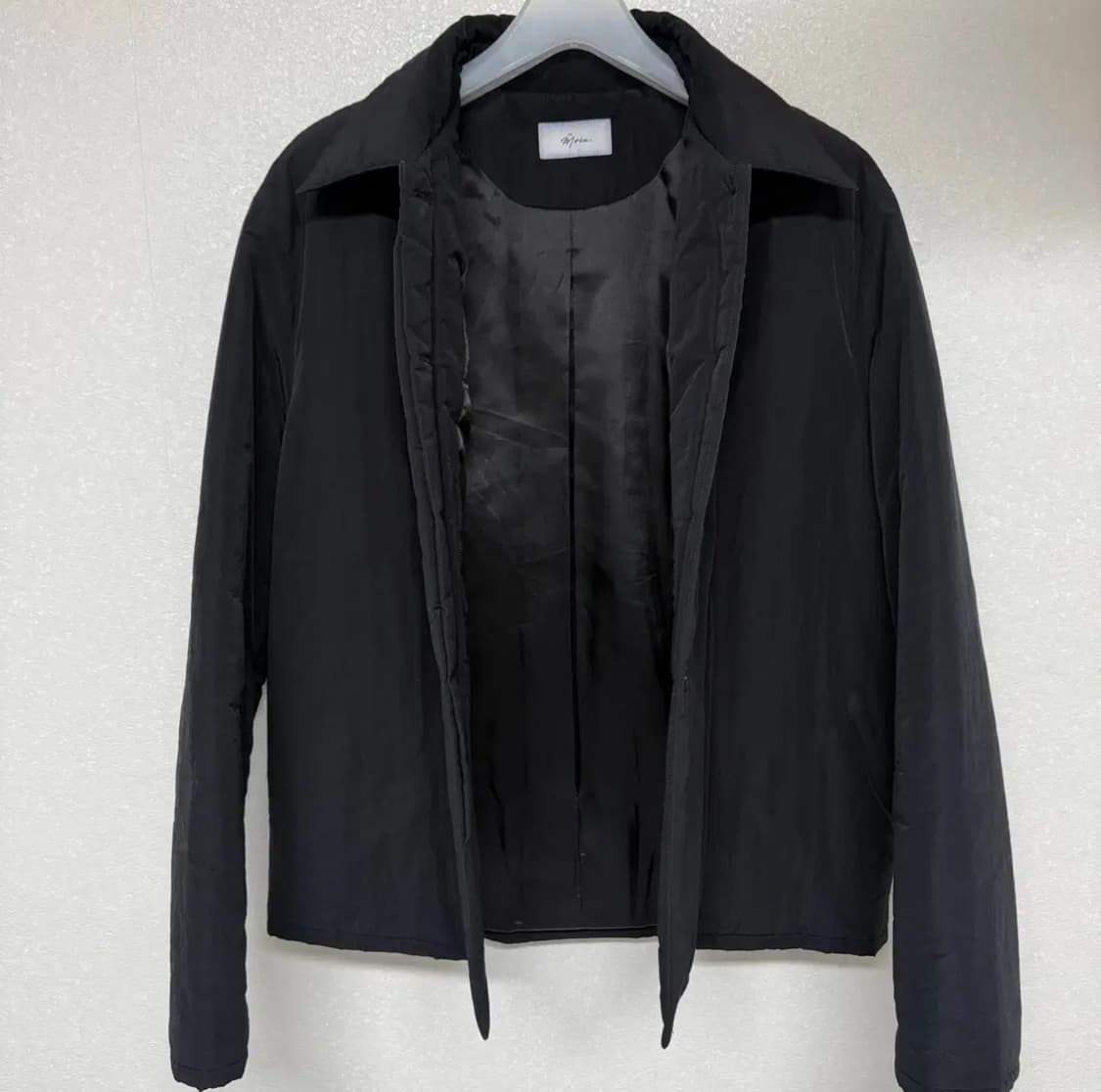 모이아 패디드셔츠 moia padded shirt (black) 상품이미지8