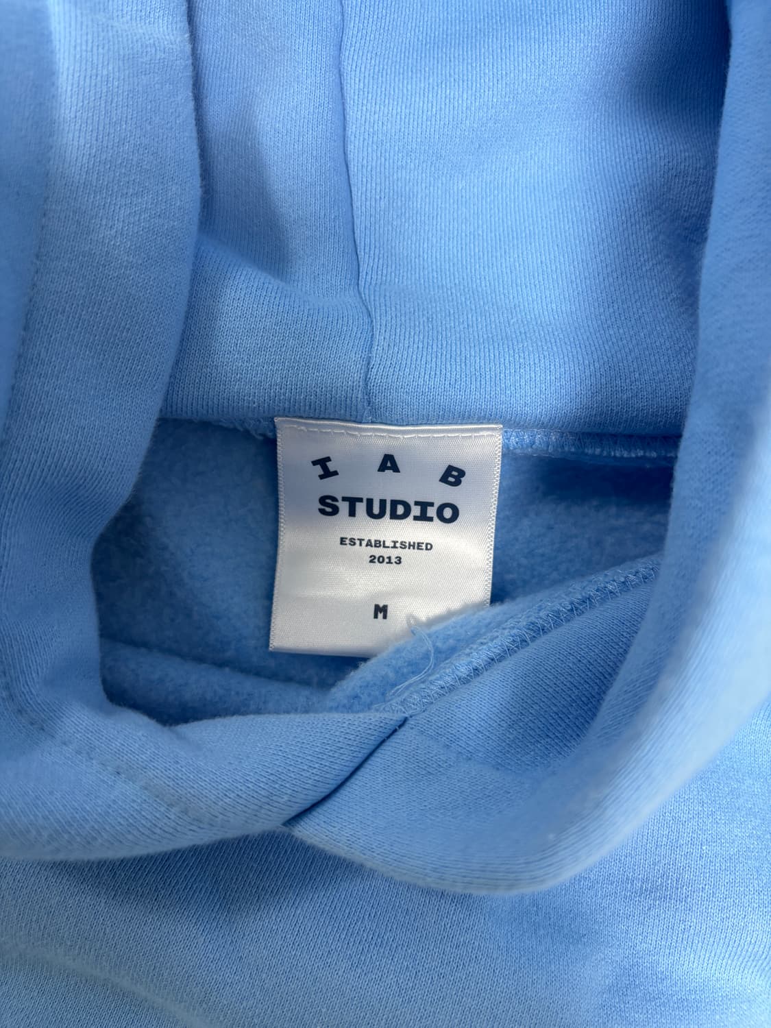 아이앱 스튜디오 후드 스카이 블루 레몬 M 사이즈 상품이미지2