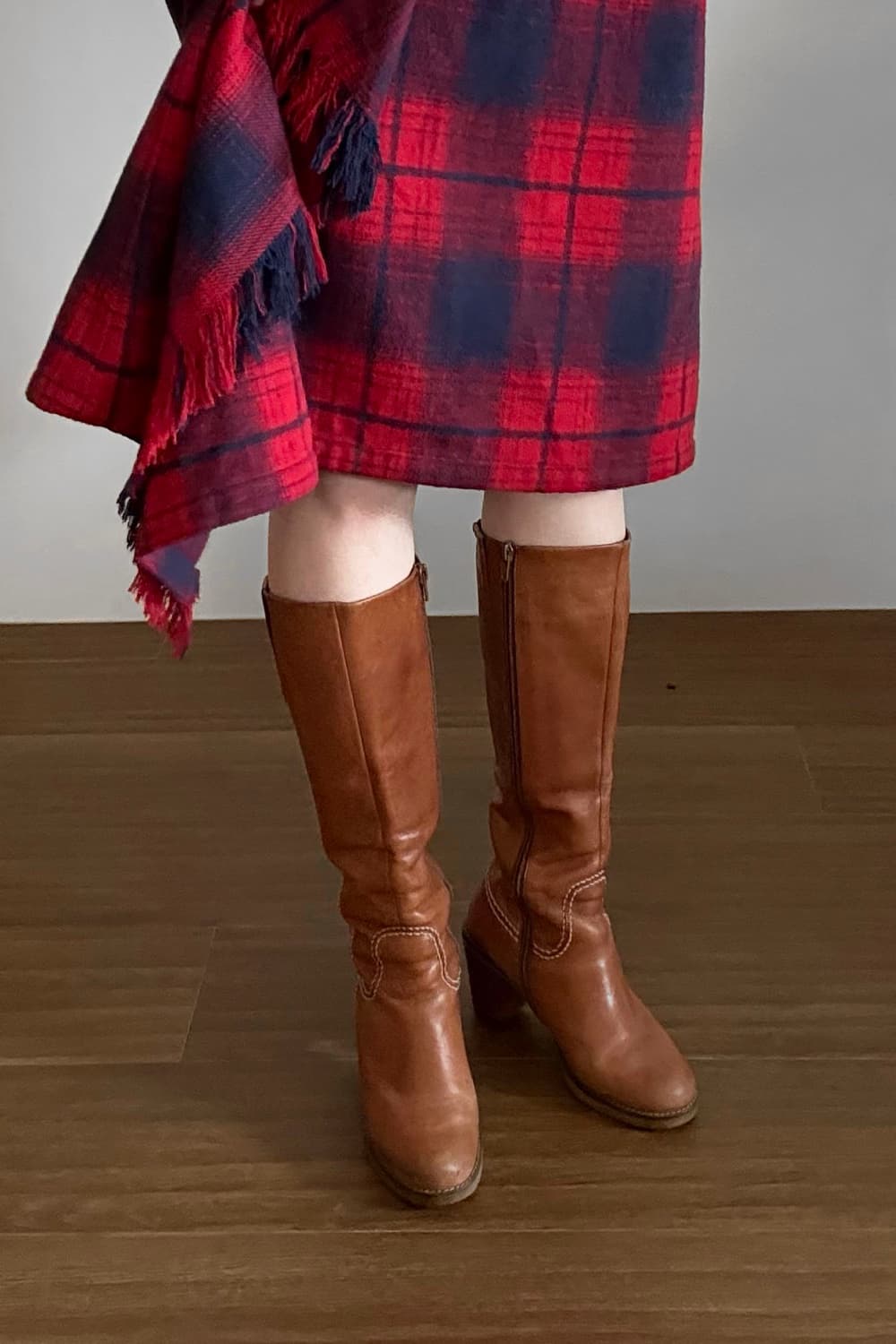 Saddle Leather Boots 상품이미지7