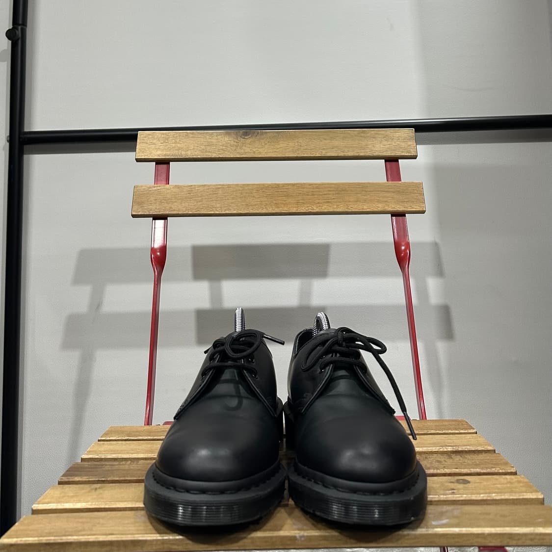 UK7) 닥터마틴 로퍼 남성 남자 구두 1461 모노 블랙 14345 상품이미지2