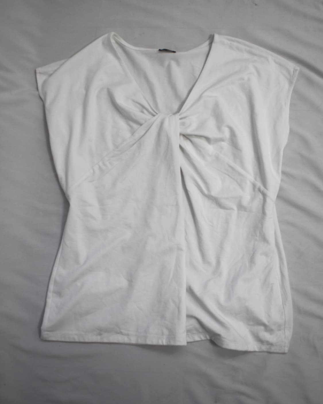 twist white maxi BOX top 상품이미지6