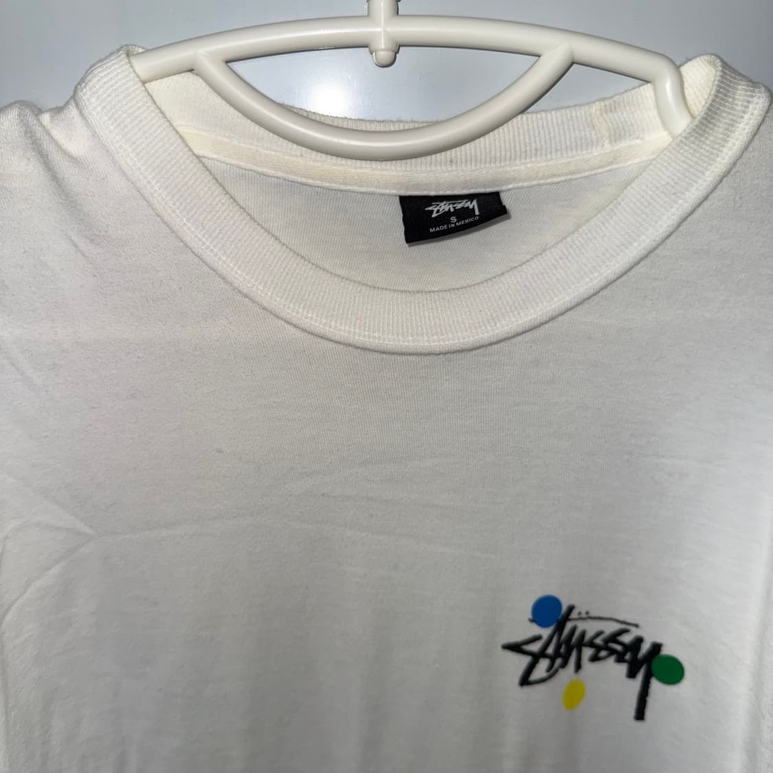 스투시 Dot Collage 롱슬리브 티 s 상품이미지4