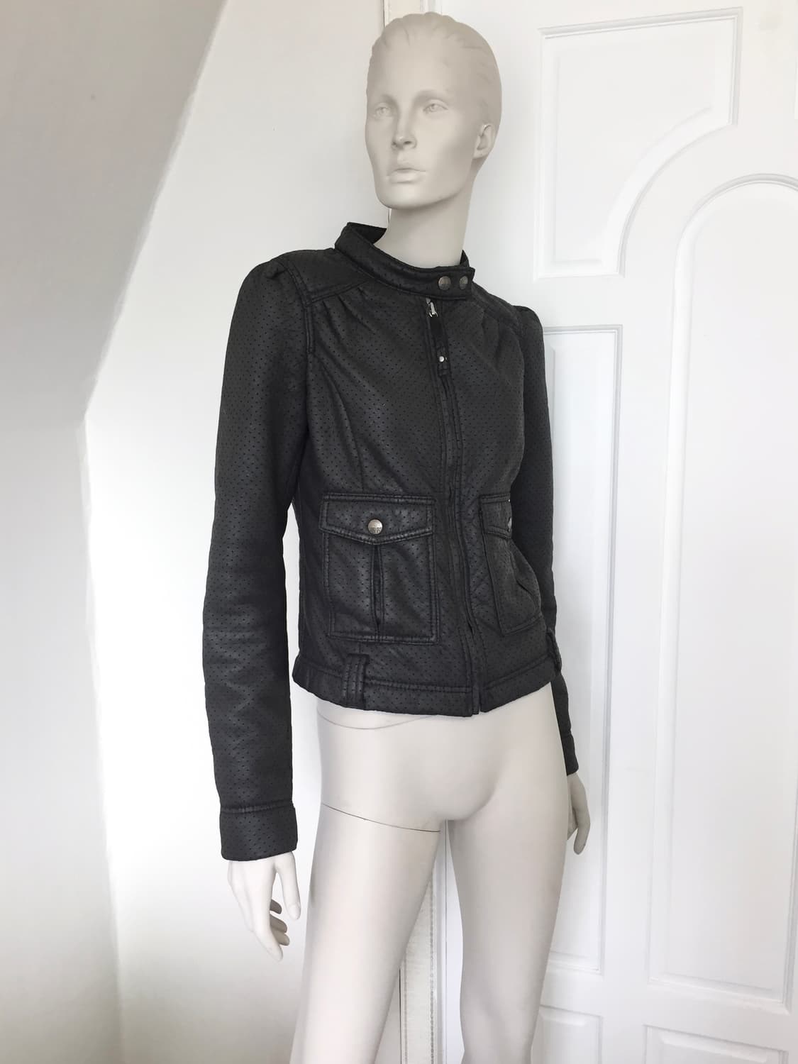 Miss-Sixty Punching Leather jacket 상품이미지1