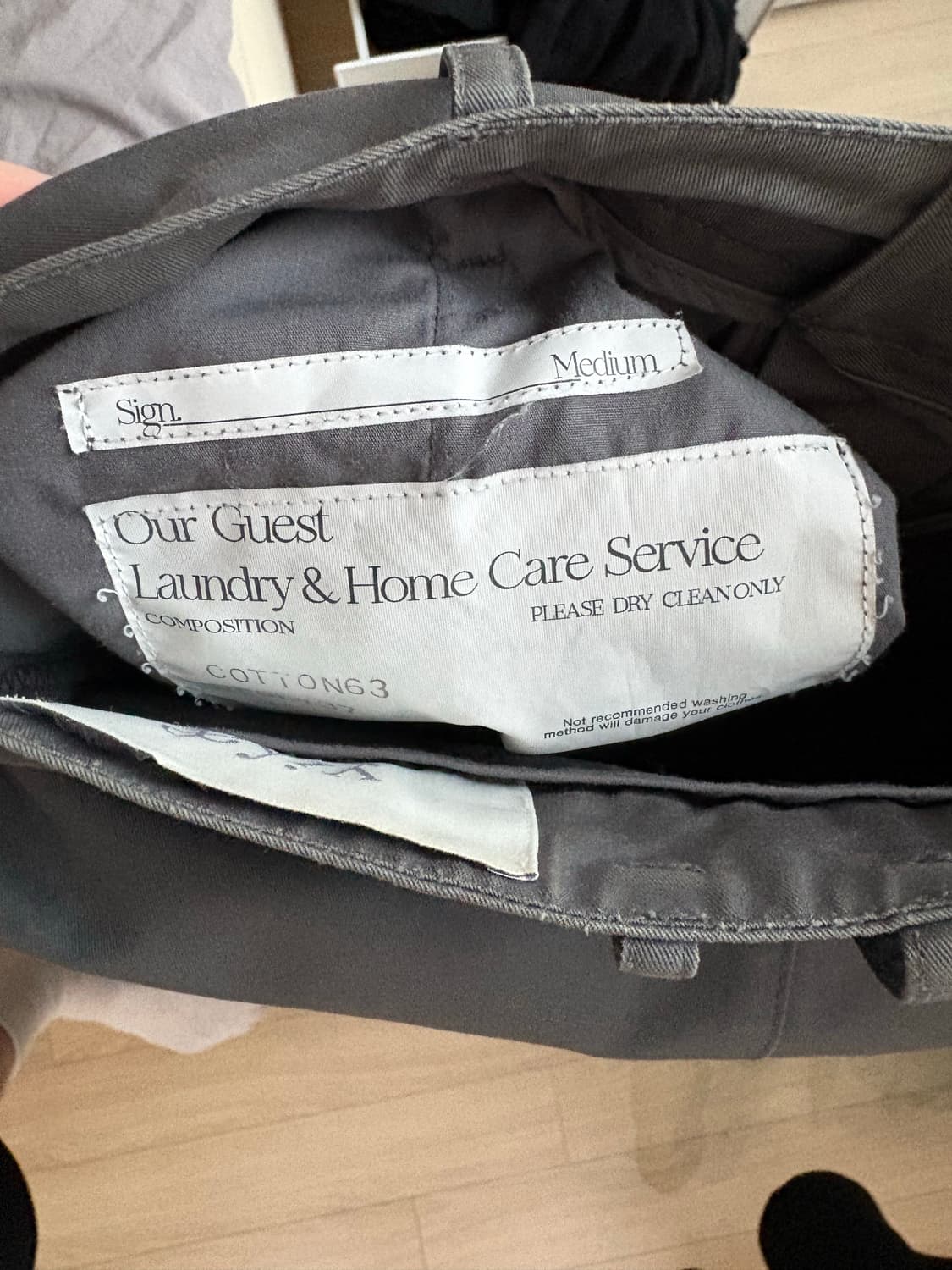 Yiyae 카고팬츠 차콜 m 상품이미지2