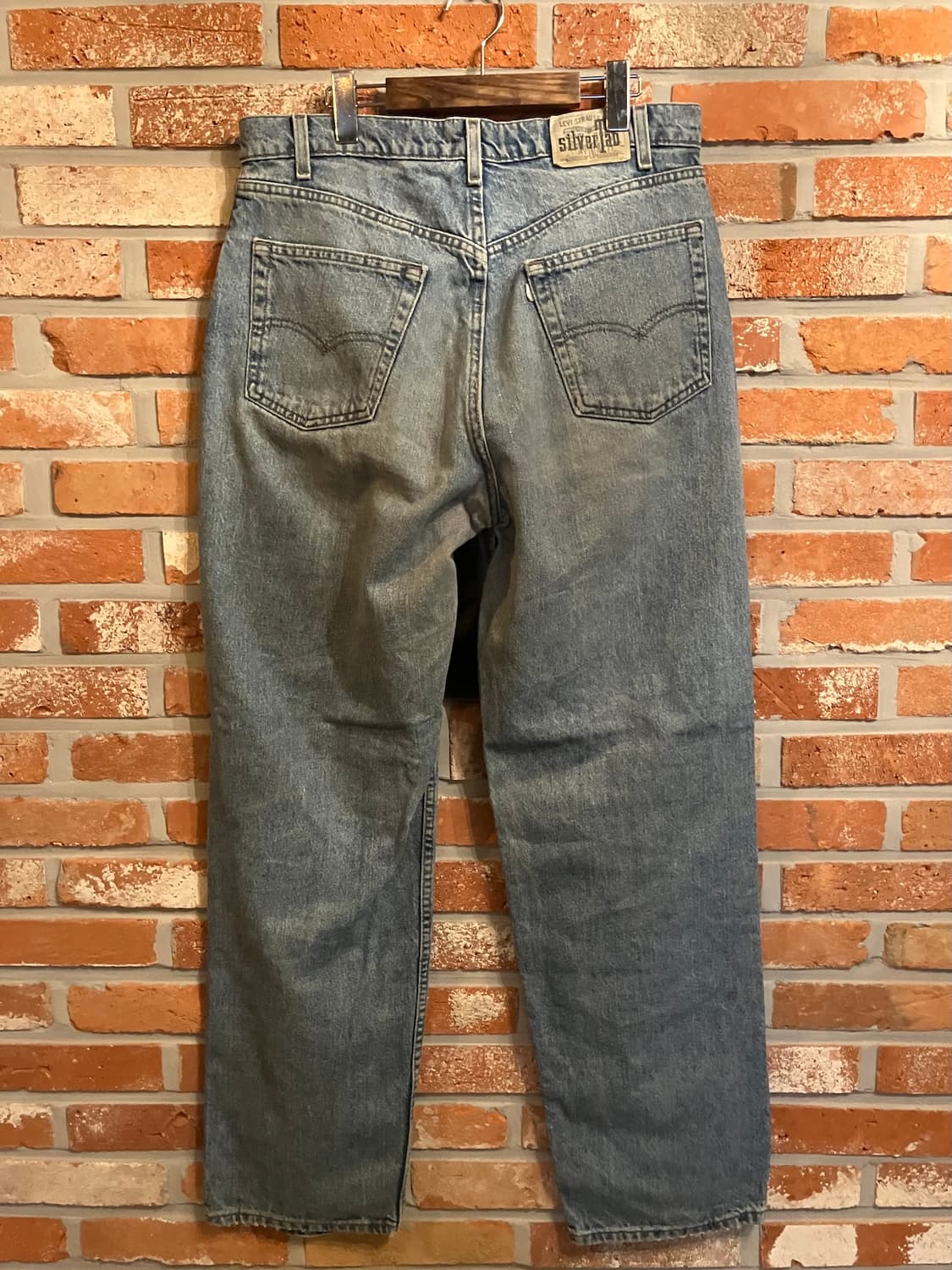90s USA 빈티지 리바이스 실버탭 루즈핏 데님 팬츠 상품이미지6