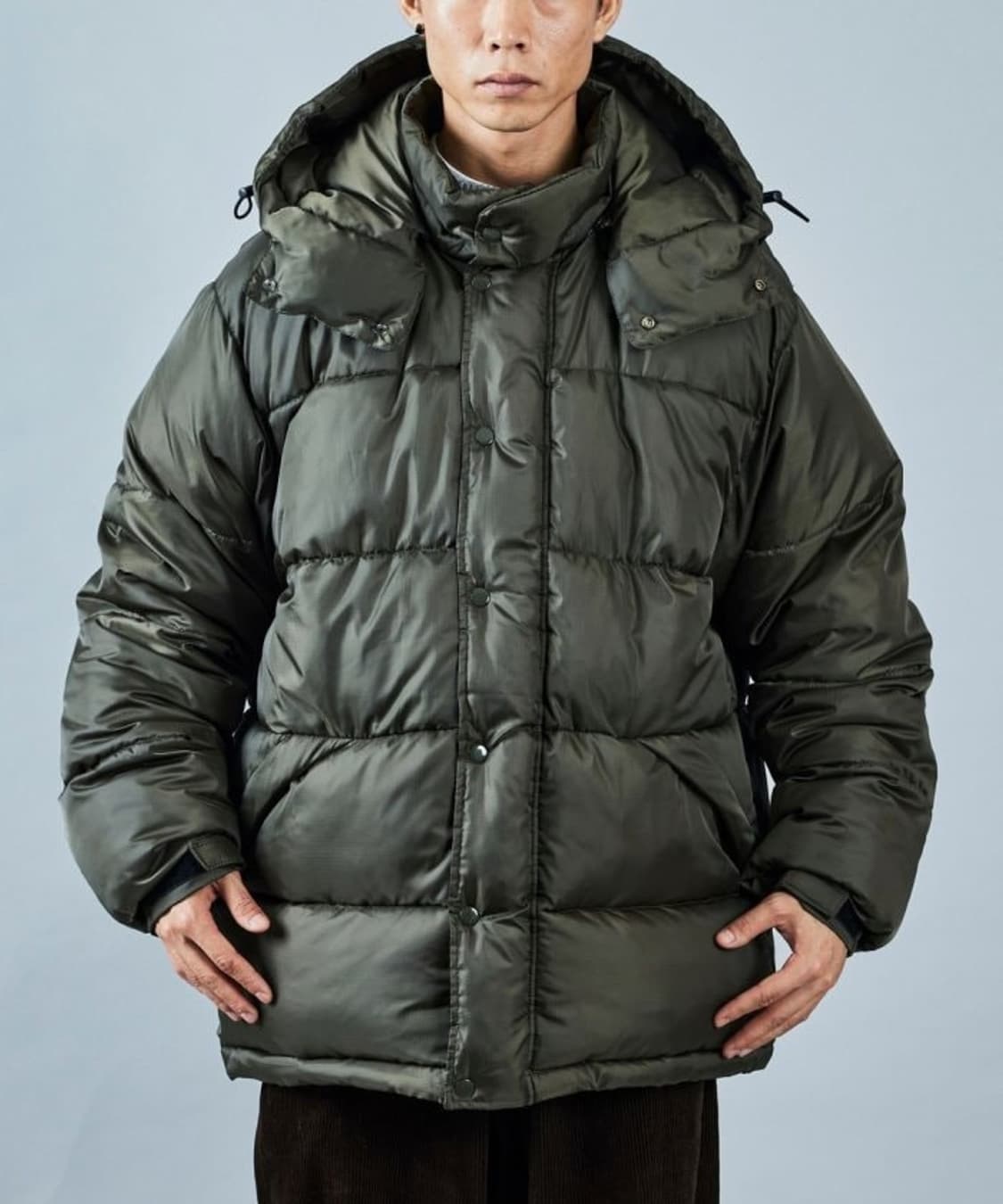 프릭스스토어 프릭스토어 빅실루엣 화이버 후드 패딩 L 상품이미지6