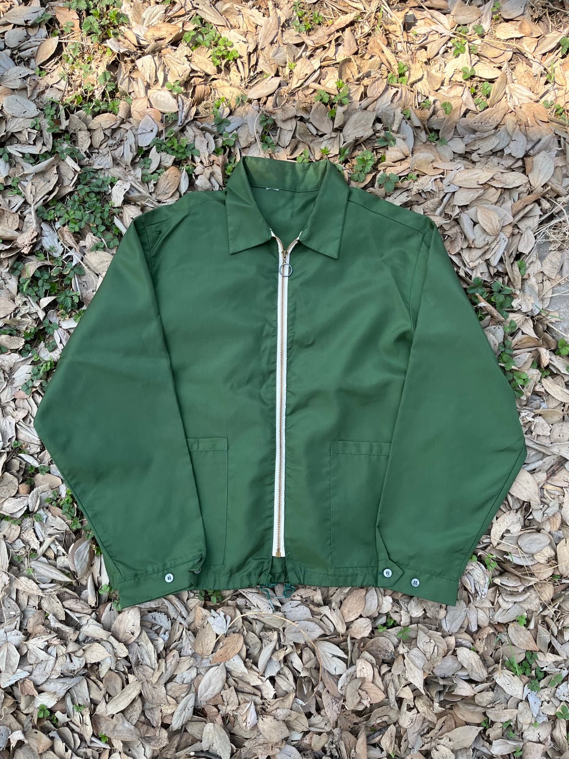 70s 나일론 웨스턴 레이싱 자켓 상품이미지1