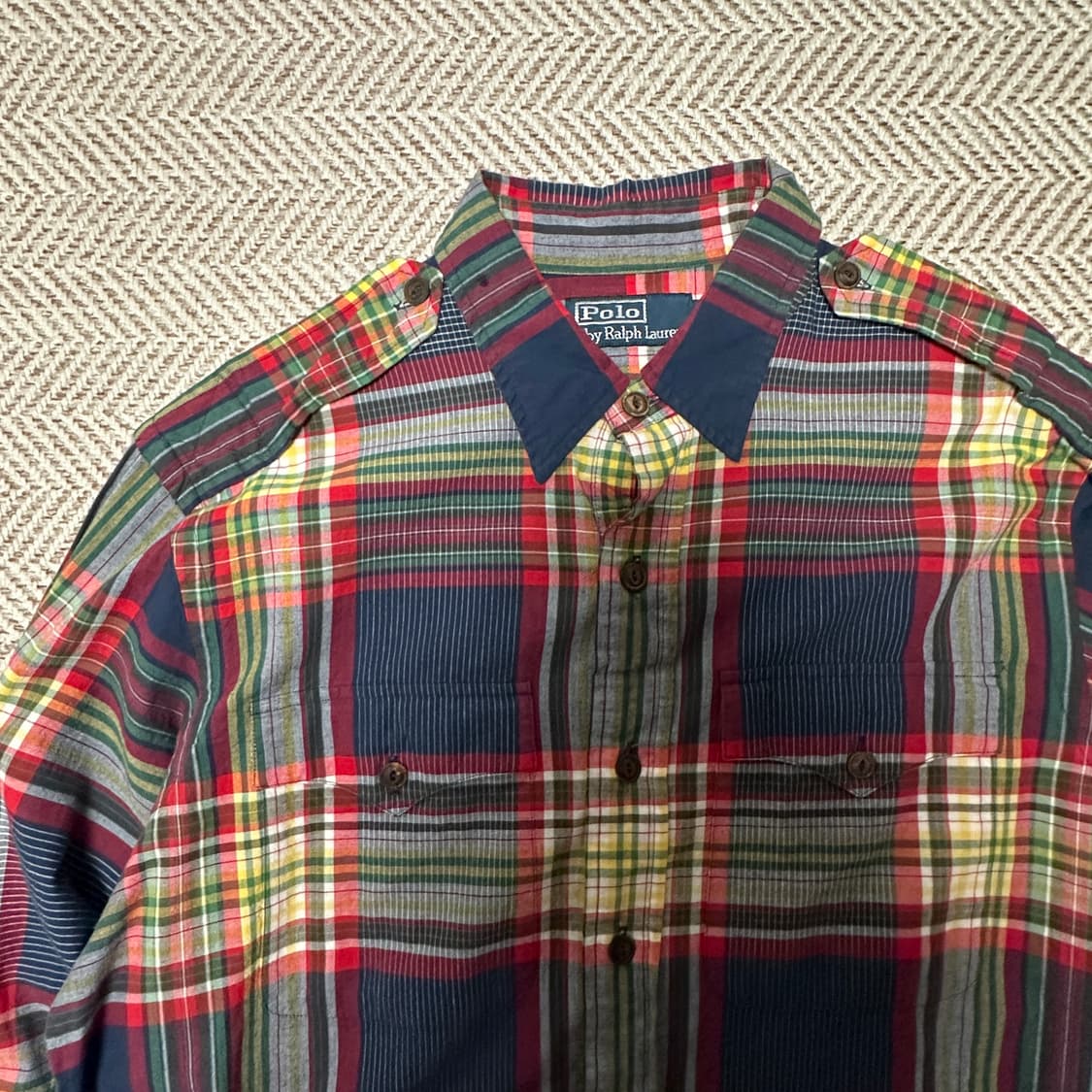 POLO RALPH LAUREN india made shirt 상품이미지3