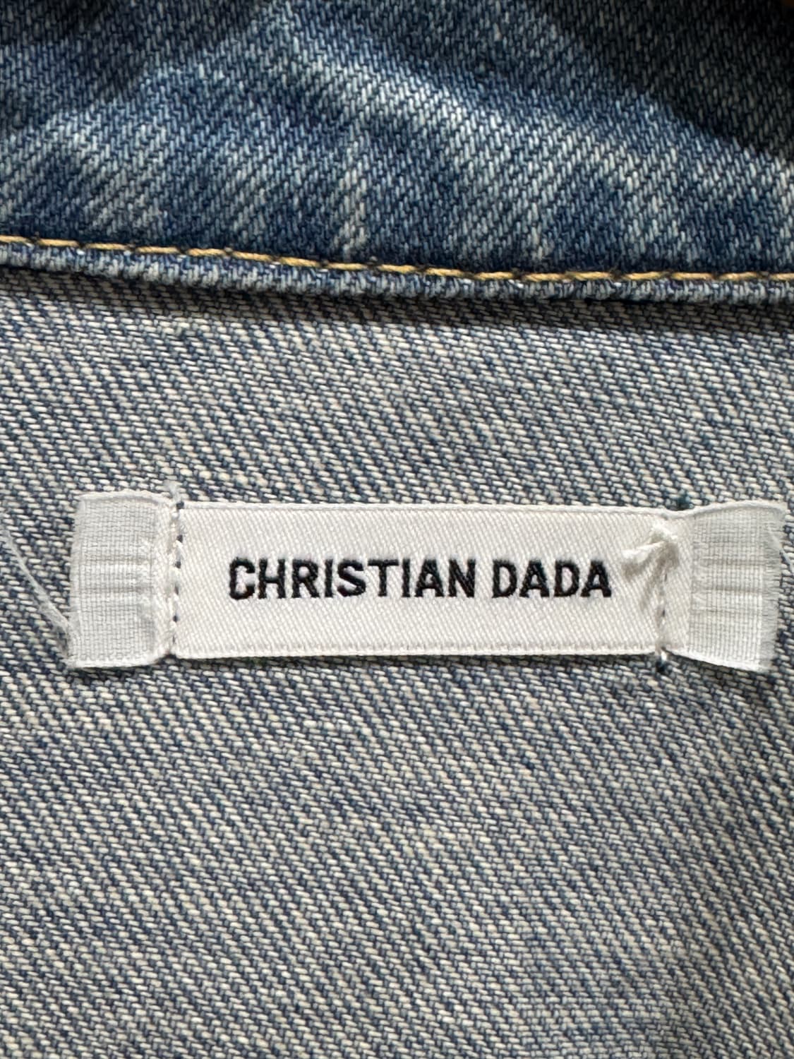 크리스찬 다다 데님 셔츠 자켓 정품 상품이미지7