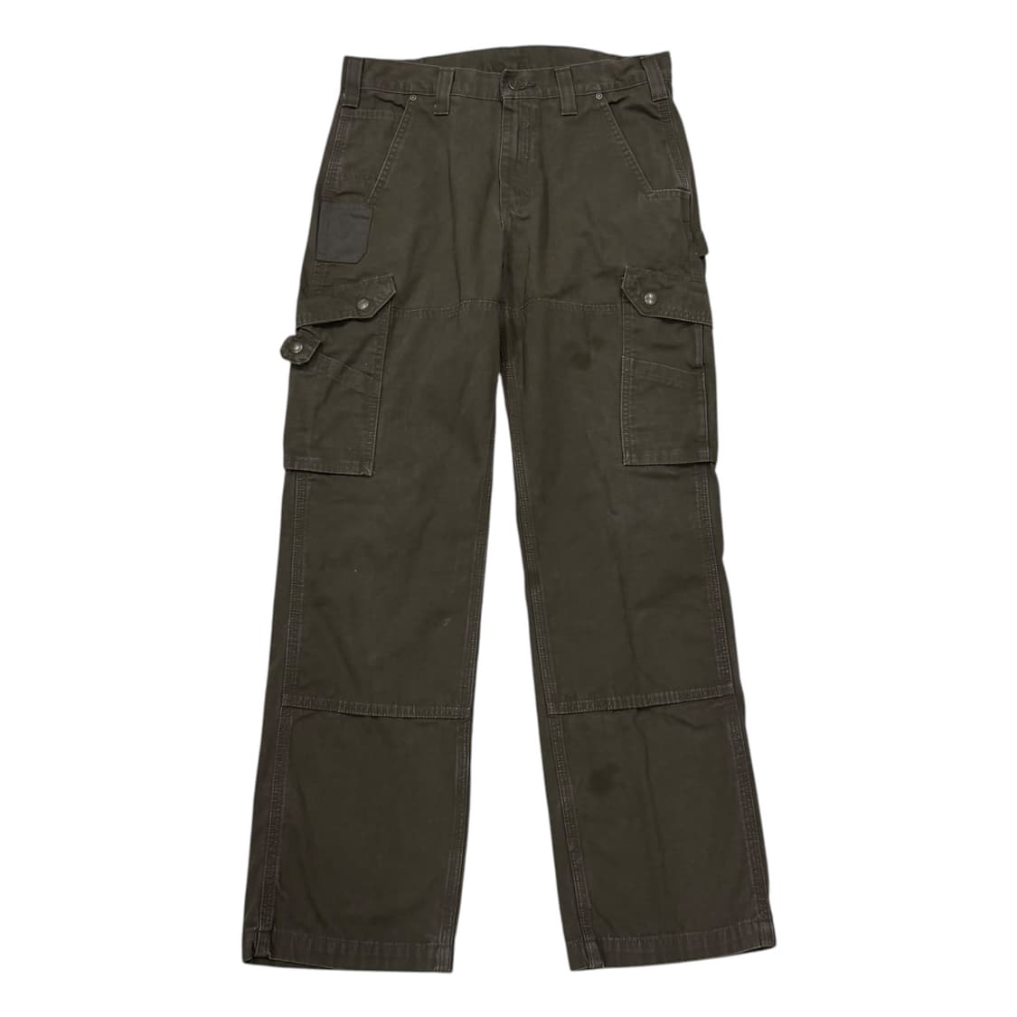 USA 칼하트 빈티지 더블니 카펜터 워싱 카고 팬츠 바지 브라운 33 상품이미지2