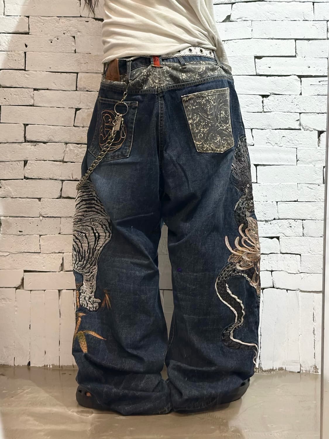 Karakuri tamashii Oriental pants 상품이미지4