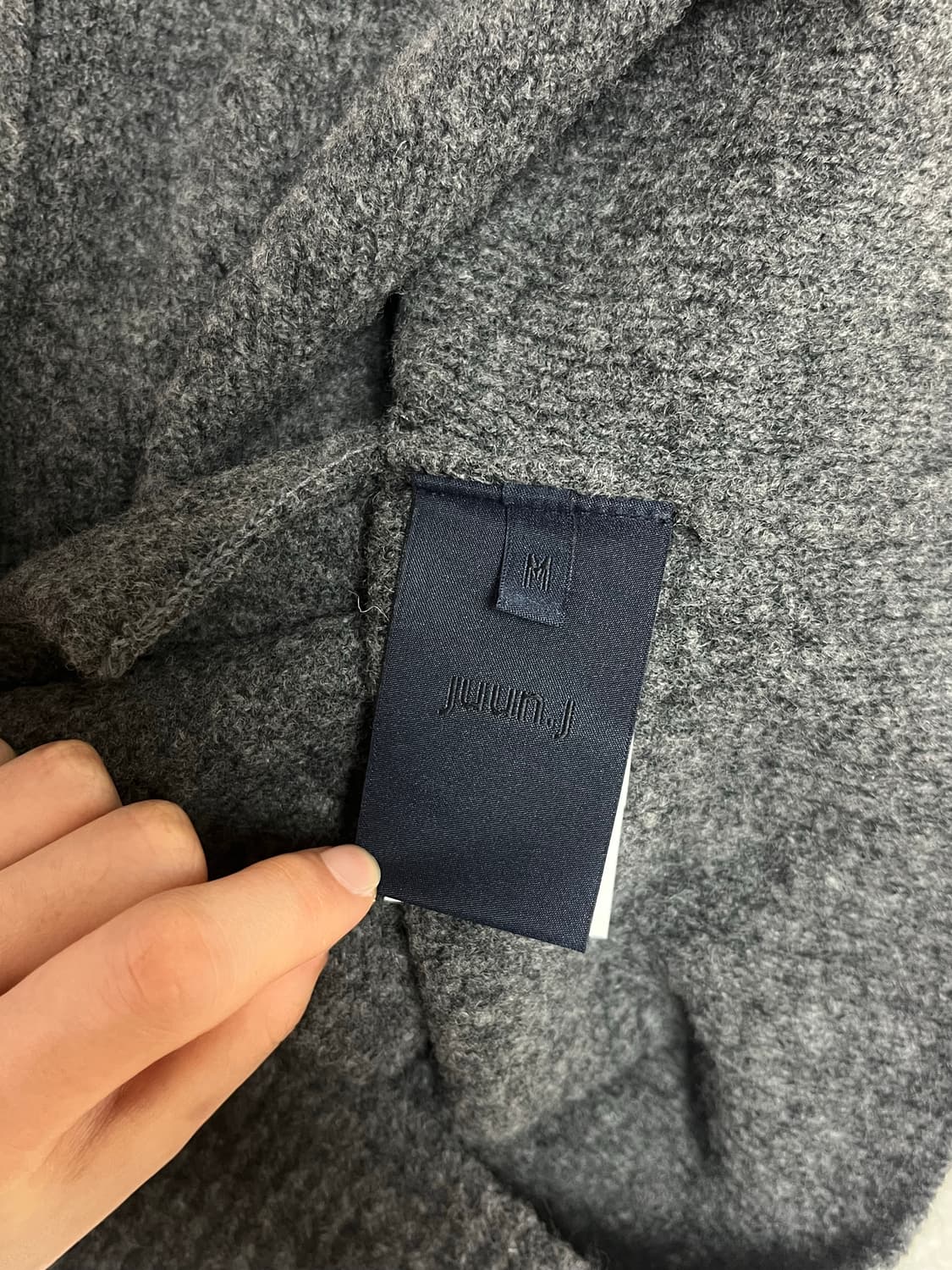 준지 그레이 모 가디건 상품이미지4