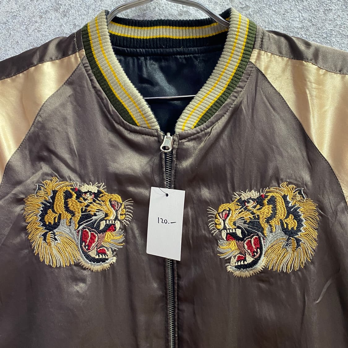 JPN 빈티지 용자수 리버시블 스카쟌 자켓 B4298 상품이미지8