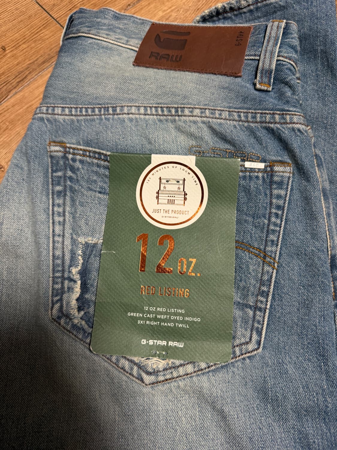 G-Star Raw 3301데님 청바지(W34/L32) 상품이미지3