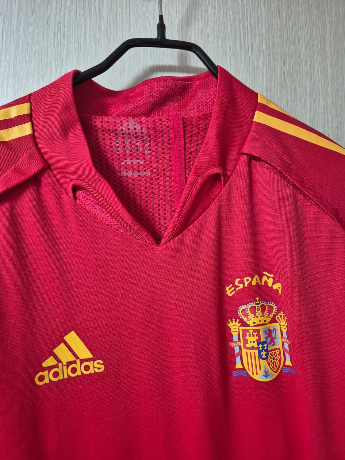 (정품) 아디다스 스페인홈 04-06 긴팔 선수지급용 유니폼 M 상품이미지3