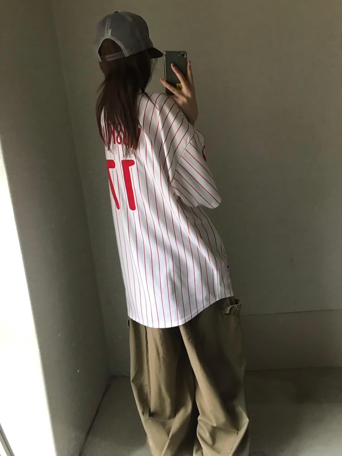 마제스틱 오버핏 반팔유니폼 상품이미지3