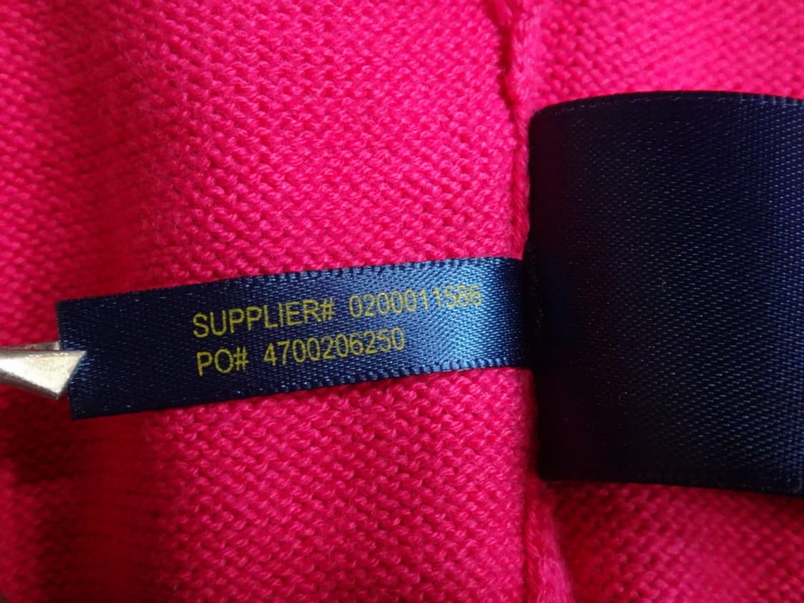 (XS) 폴로골프 빅포니 자수 여성 터틀넥 니트 집업 상품이미지10